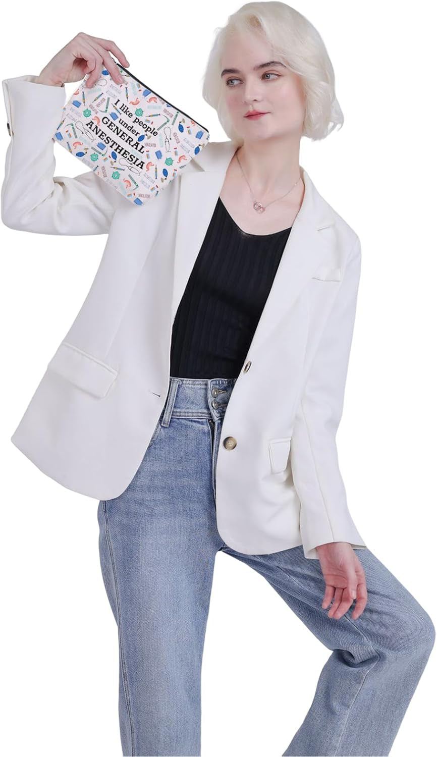 Anesthesiologist Gift Thank You Gift I like People under General Anesthesia Bag for Doctor (General Anesthesia CA)